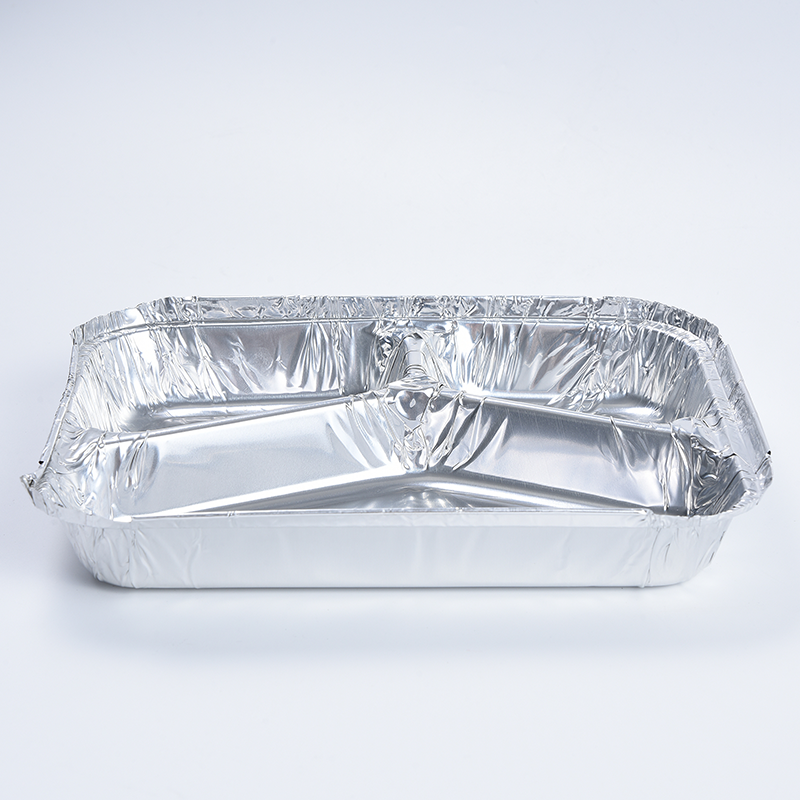 Baki 3-kompartemen lonjong 227-3